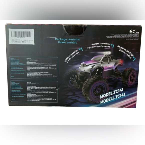 BEZGAR RC Car Model TC141 - New in Box! Remote Control Truck - Picture 1 of 11